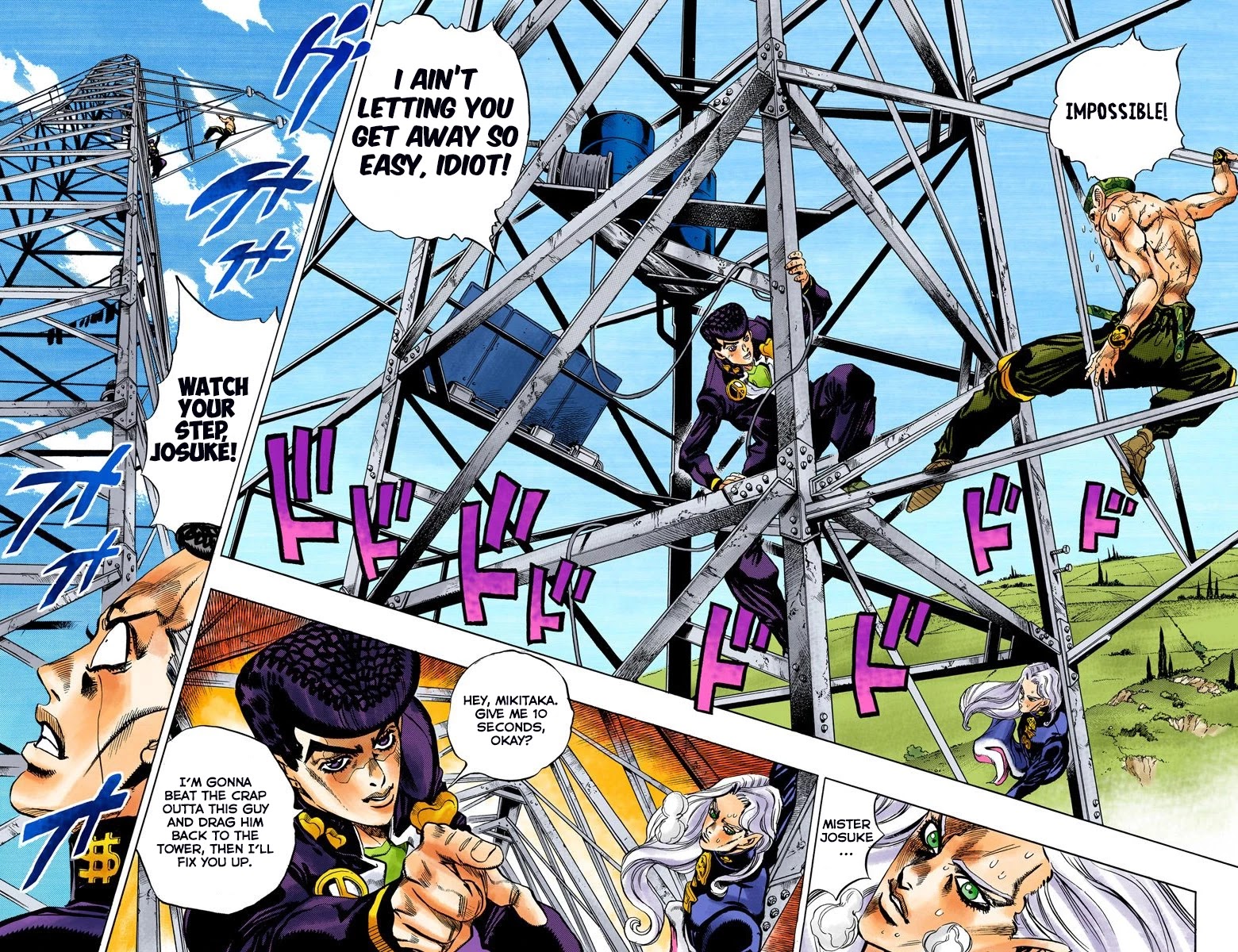 JoJo's Bizarre Adventure Part 4 - Diamond is Unbreakable (Official Colored) chapter 137 page 3