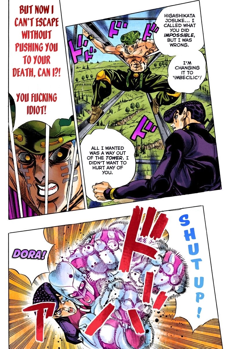 JoJo's Bizarre Adventure Part 4 - Diamond is Unbreakable (Official Colored) chapter 137 page 4