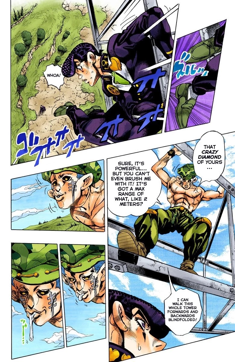 JoJo's Bizarre Adventure Part 4 - Diamond is Unbreakable (Official Colored) chapter 137 page 6