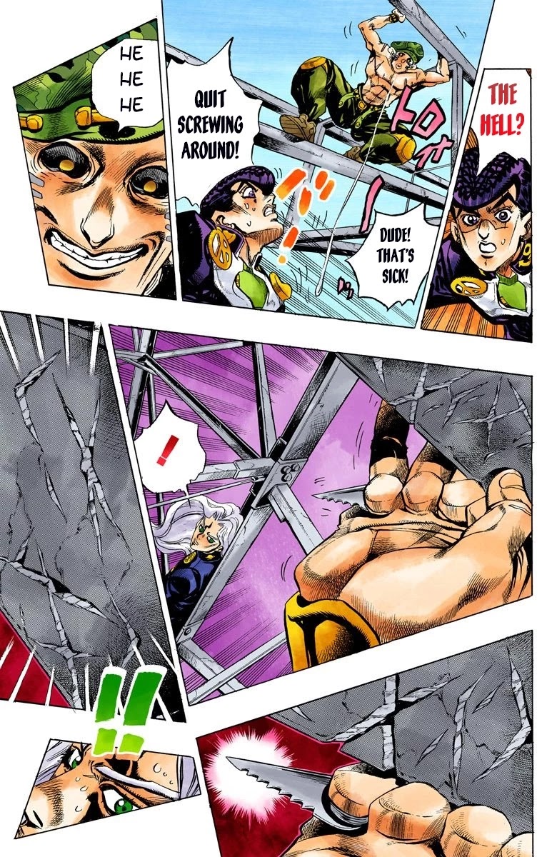 JoJo's Bizarre Adventure Part 4 - Diamond is Unbreakable (Official Colored) chapter 137 page 7