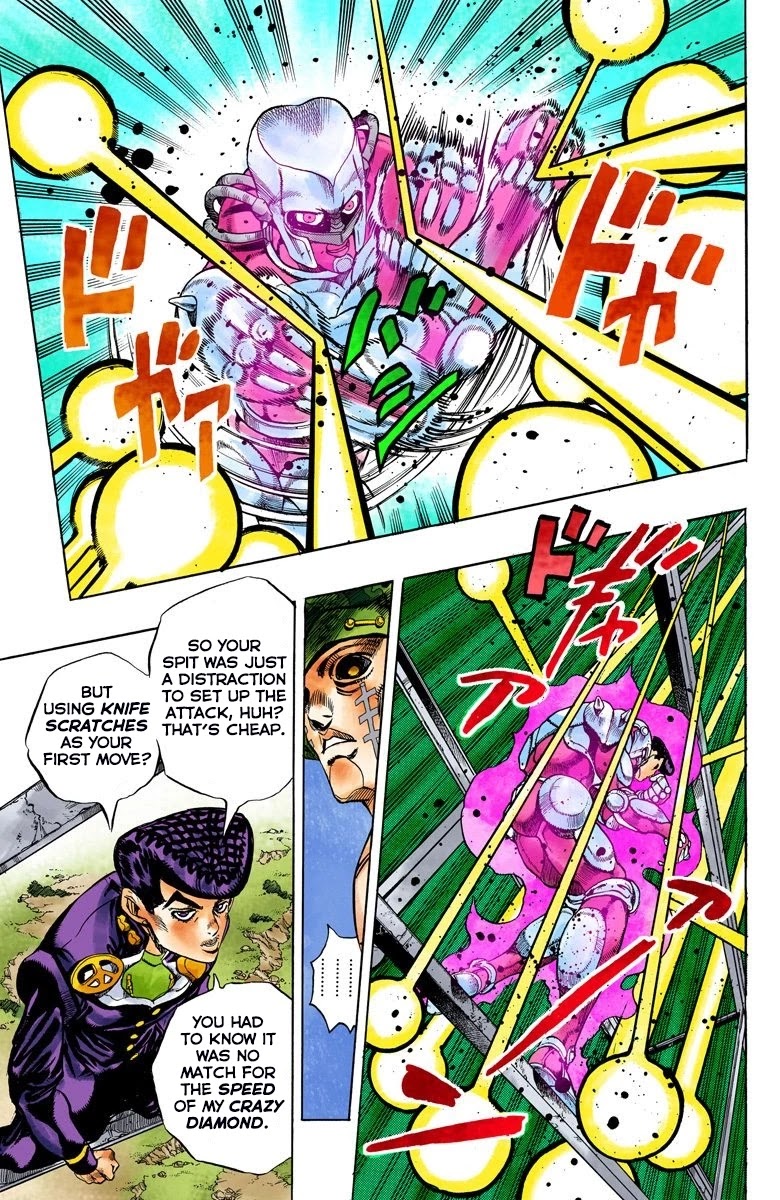 JoJo's Bizarre Adventure Part 4 - Diamond is Unbreakable (Official Colored) chapter 137 page 9