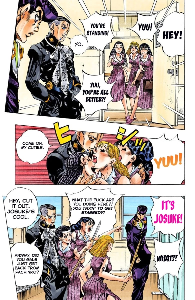 JoJo's Bizarre Adventure Part 4 - Diamond is Unbreakable (Official Colored) chapter 139 page 10