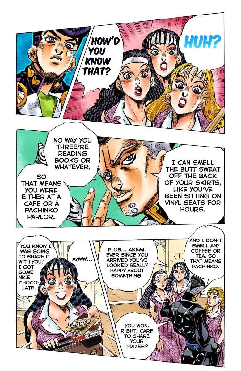 JoJo's Bizarre Adventure Part 4 - Diamond is Unbreakable (Official Colored) chapter 139 page 11