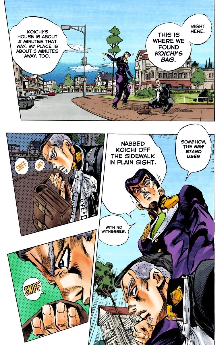 JoJo's Bizarre Adventure Part 4 - Diamond is Unbreakable (Official Colored) chapter 139 page 14