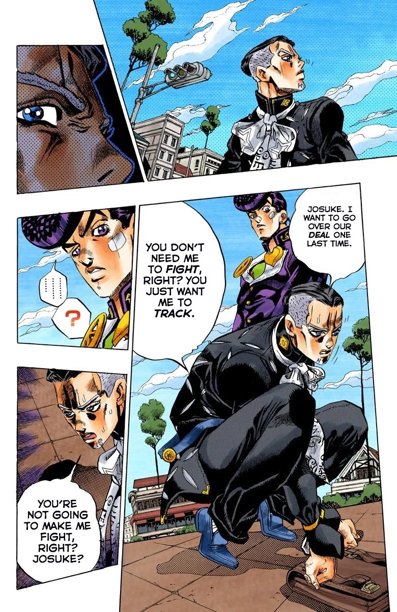 JoJo's Bizarre Adventure Part 4 - Diamond is Unbreakable (Official Colored) chapter 139 page 15