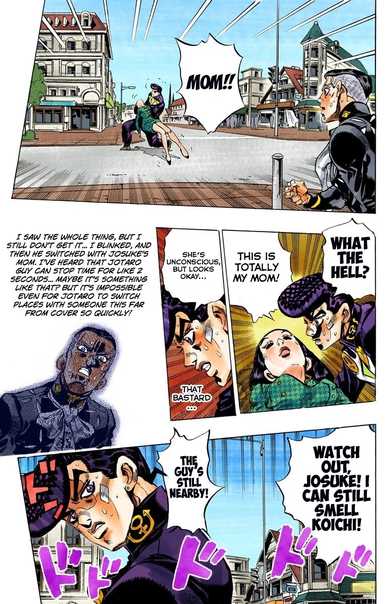 JoJo's Bizarre Adventure Part 4 - Diamond is Unbreakable (Official Colored) chapter 139 page 22