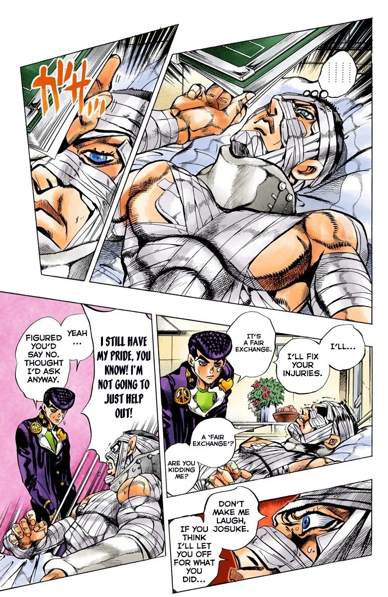 JoJo's Bizarre Adventure Part 4 - Diamond is Unbreakable (Official Colored) chapter 139 page 4