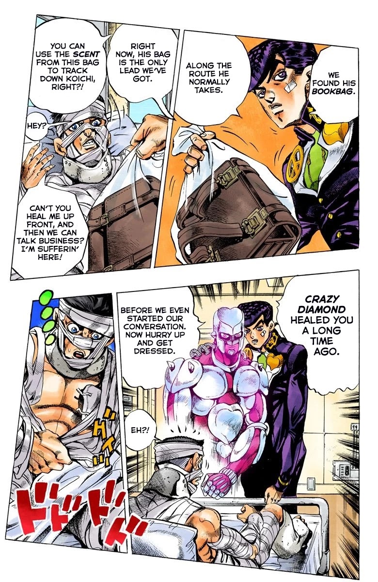 JoJo's Bizarre Adventure Part 4 - Diamond is Unbreakable (Official Colored) chapter 139 page 6