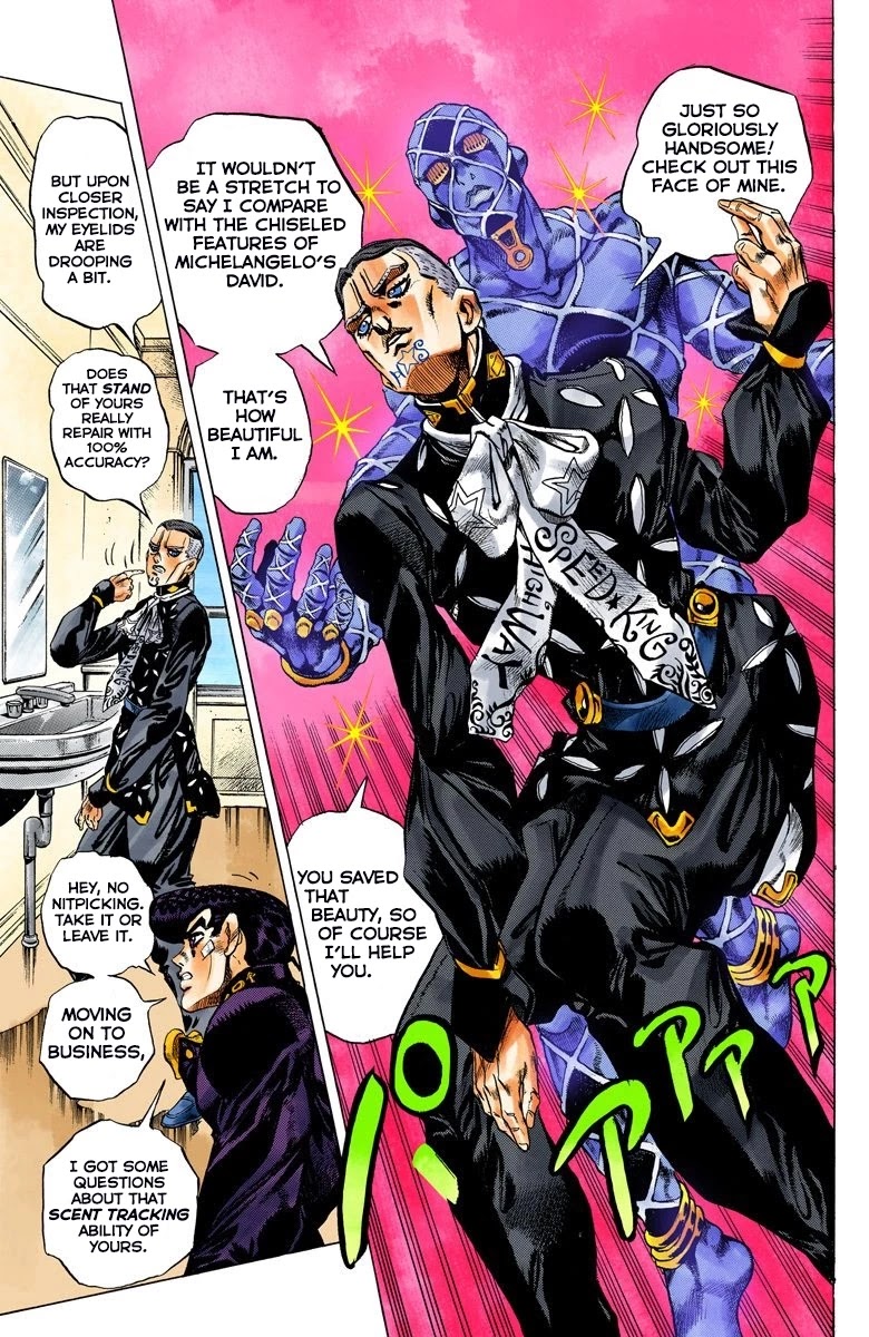 JoJo's Bizarre Adventure Part 4 - Diamond is Unbreakable (Official Colored) chapter 139 page 8