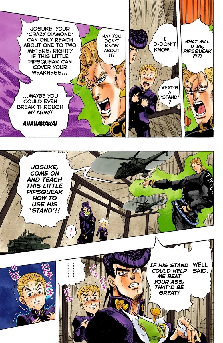 JoJo's Bizarre Adventure Part 4 - Diamond is Unbreakable (Official Colored) chapter 14 page 10