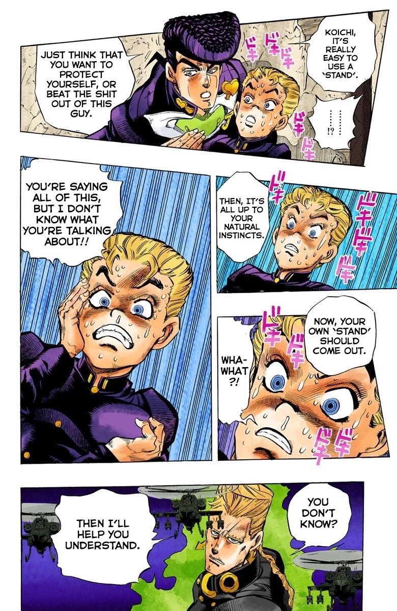 JoJo's Bizarre Adventure Part 4 - Diamond is Unbreakable (Official Colored) chapter 14 page 11