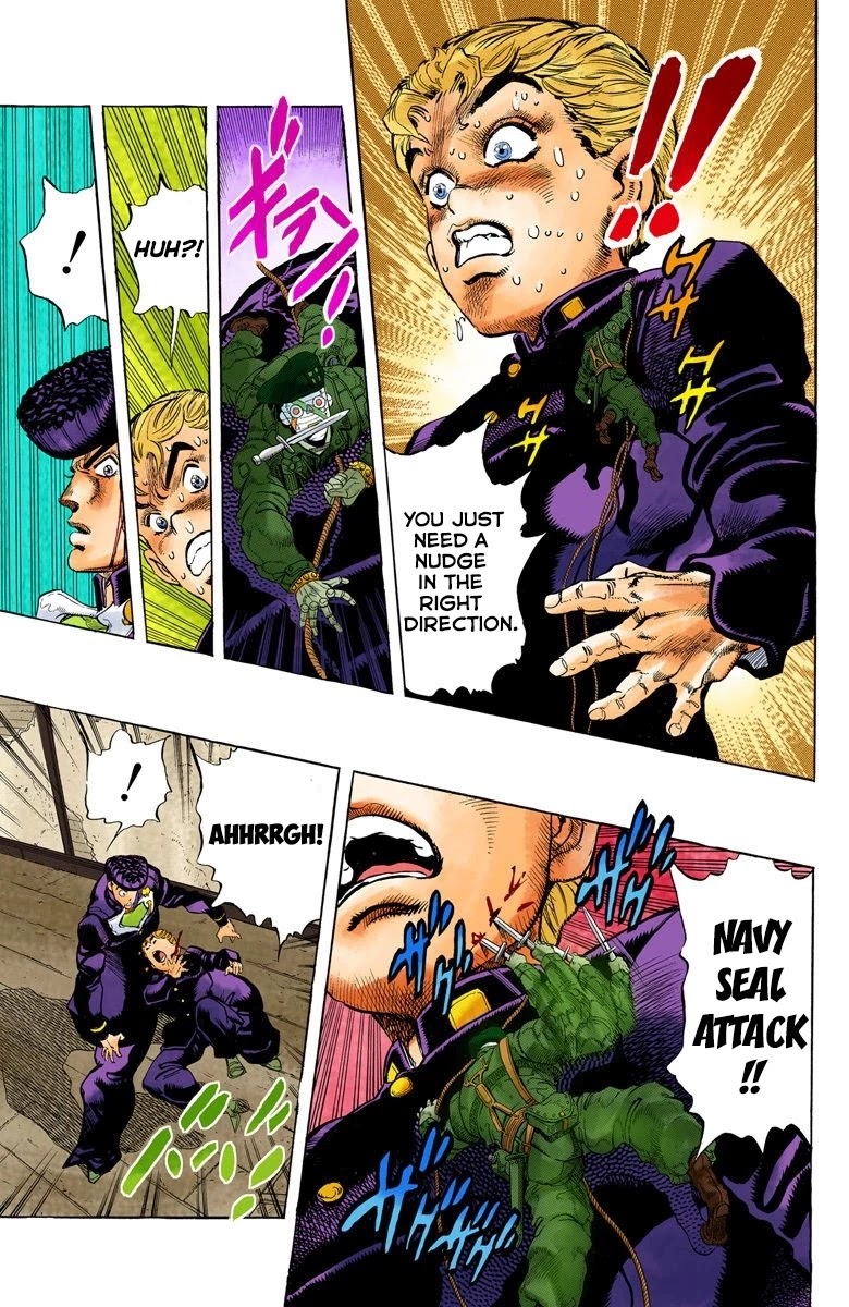 JoJo's Bizarre Adventure Part 4 - Diamond is Unbreakable (Official Colored) chapter 14 page 12