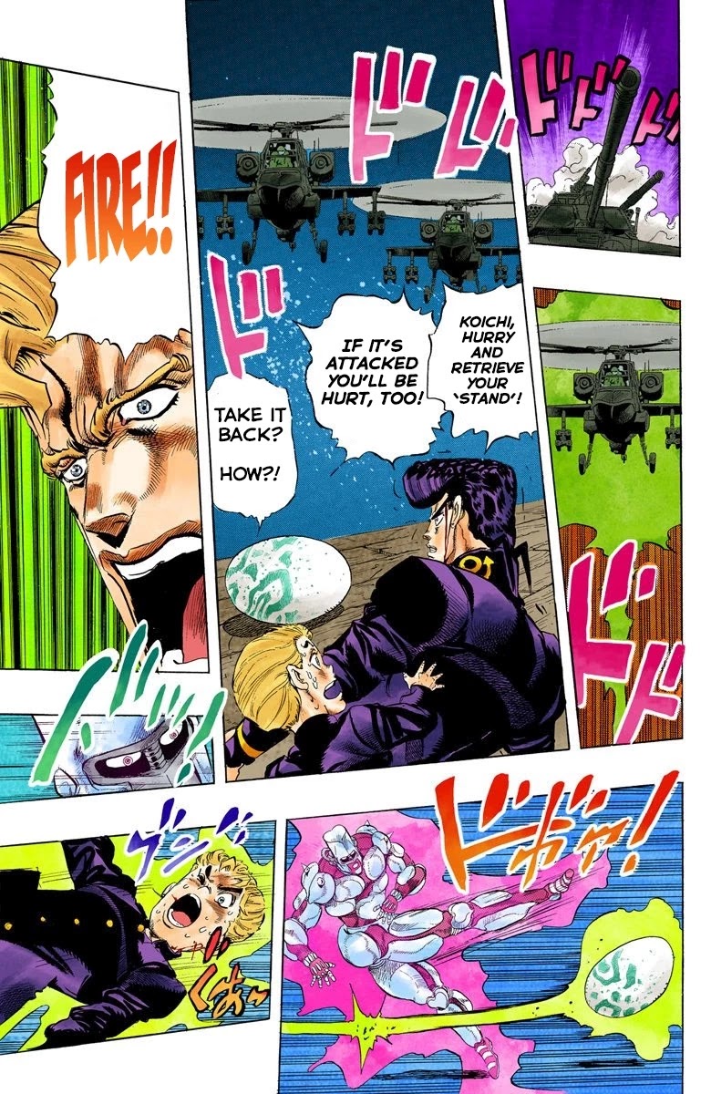 JoJo's Bizarre Adventure Part 4 - Diamond is Unbreakable (Official Colored) chapter 14 page 18