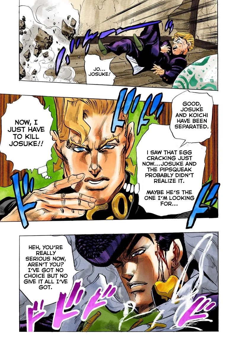 JoJo's Bizarre Adventure Part 4 - Diamond is Unbreakable (Official Colored) chapter 14 page 20