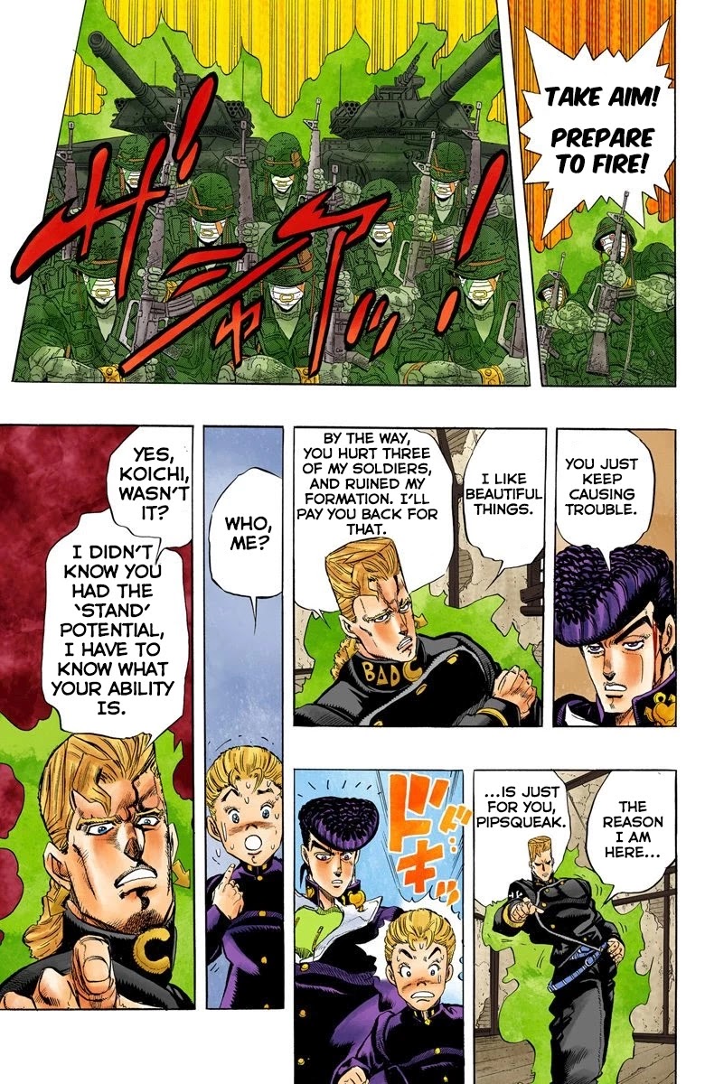 JoJo's Bizarre Adventure Part 4 - Diamond is Unbreakable (Official Colored) chapter 14 page 8