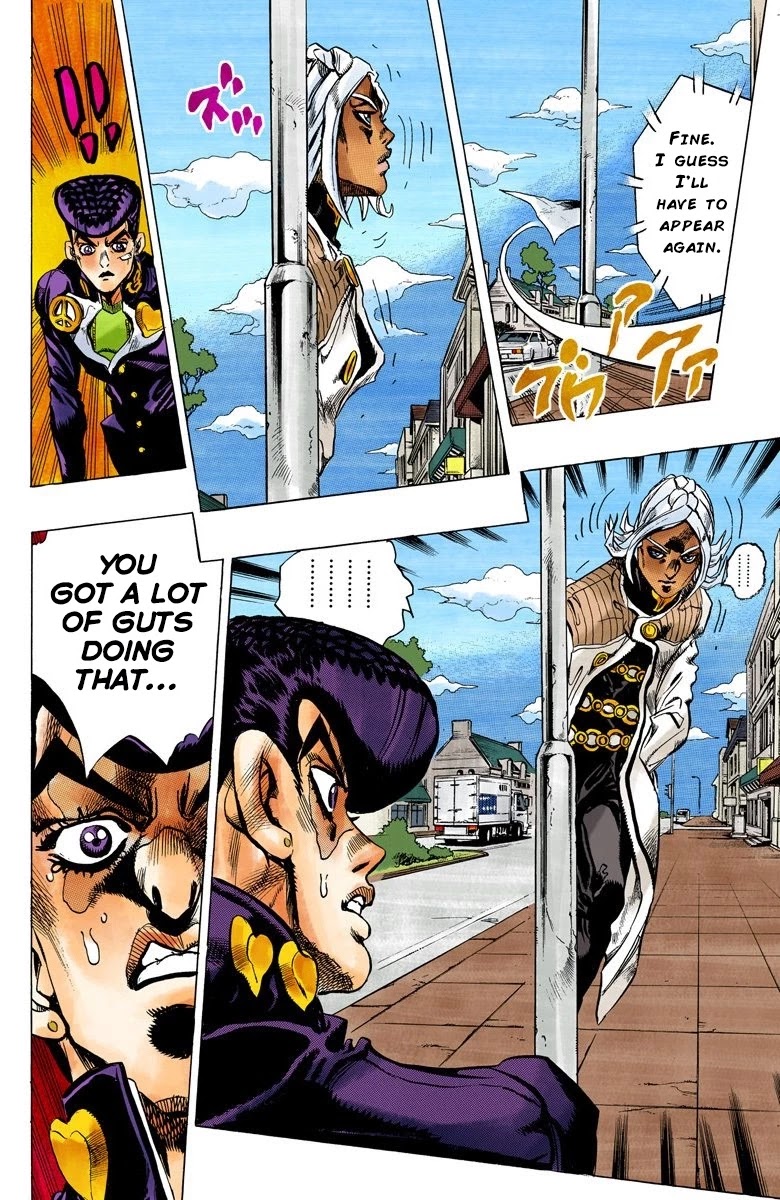 JoJo's Bizarre Adventure Part 4 - Diamond is Unbreakable (Official Colored) chapter 141 page 13