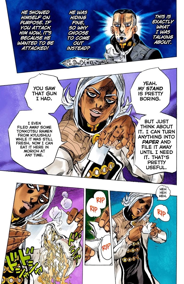 JoJo's Bizarre Adventure Part 4 - Diamond is Unbreakable (Official Colored) chapter 141 page 14