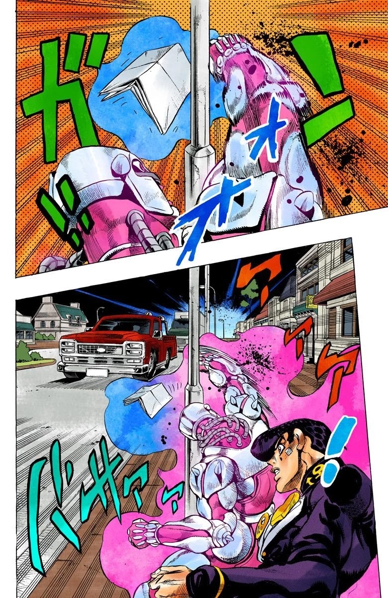 JoJo's Bizarre Adventure Part 4 - Diamond is Unbreakable (Official Colored) chapter 141 page 17