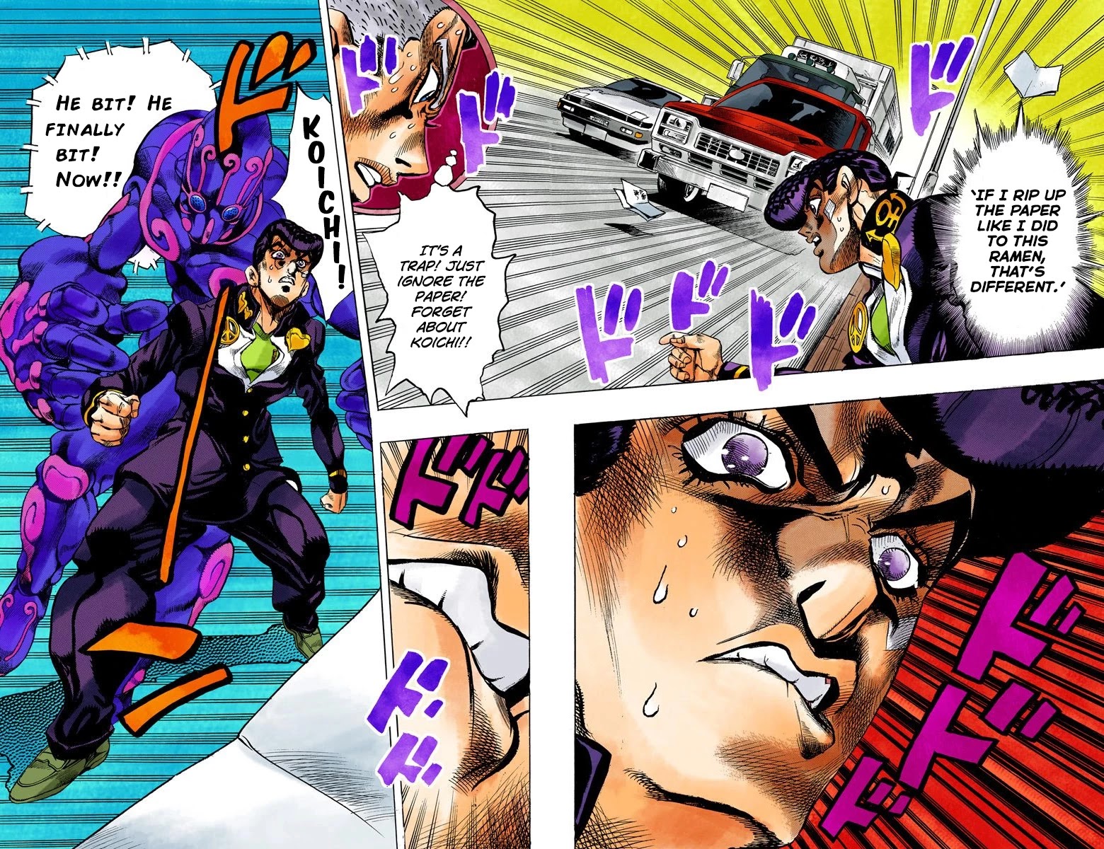 JoJo's Bizarre Adventure Part 4 - Diamond is Unbreakable (Official Colored) chapter 141 page 19