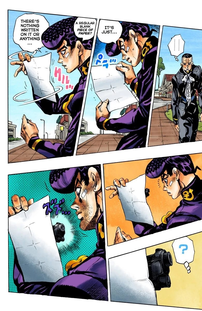 JoJo's Bizarre Adventure Part 4 - Diamond is Unbreakable (Official Colored) chapter 141 page 9