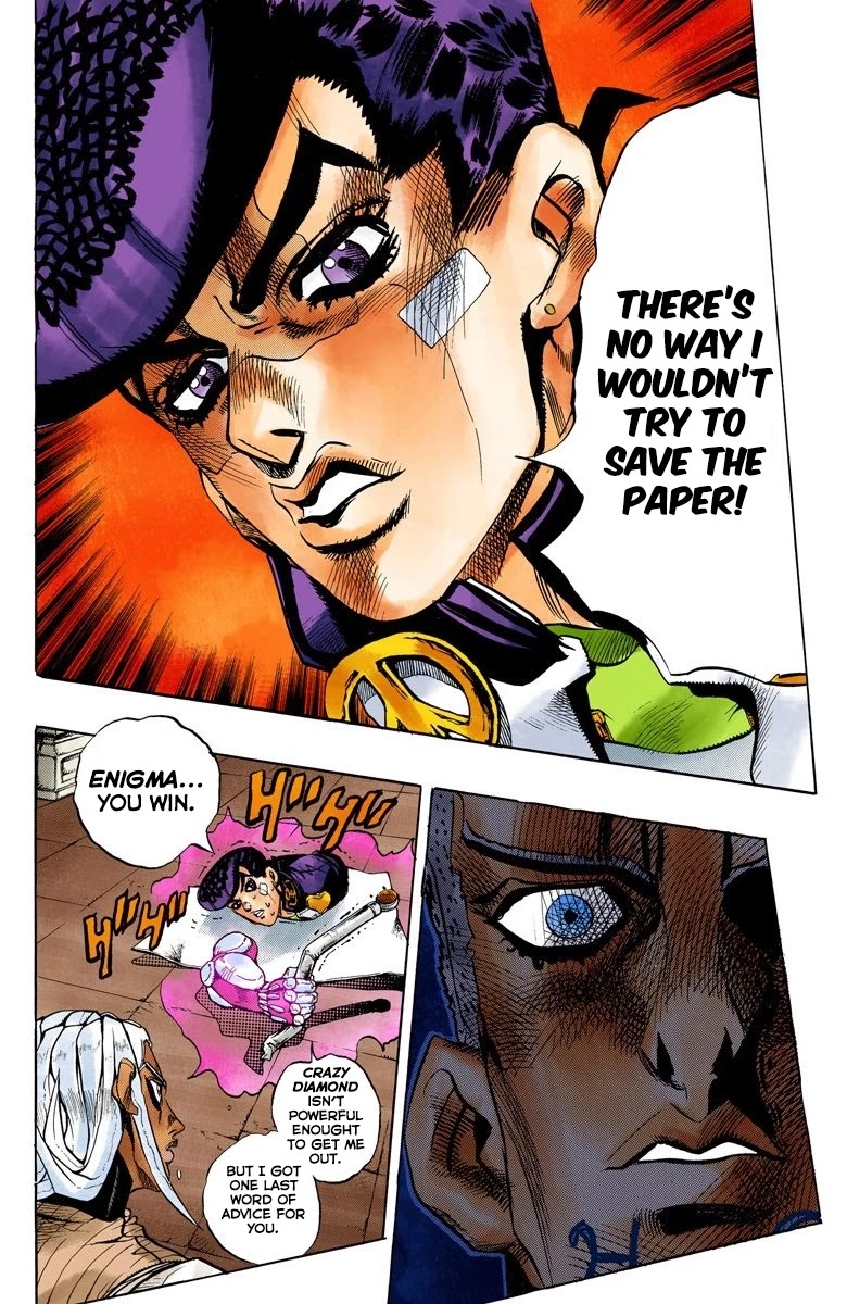 JoJo's Bizarre Adventure Part 4 - Diamond is Unbreakable (Official Colored) chapter 142 page 10