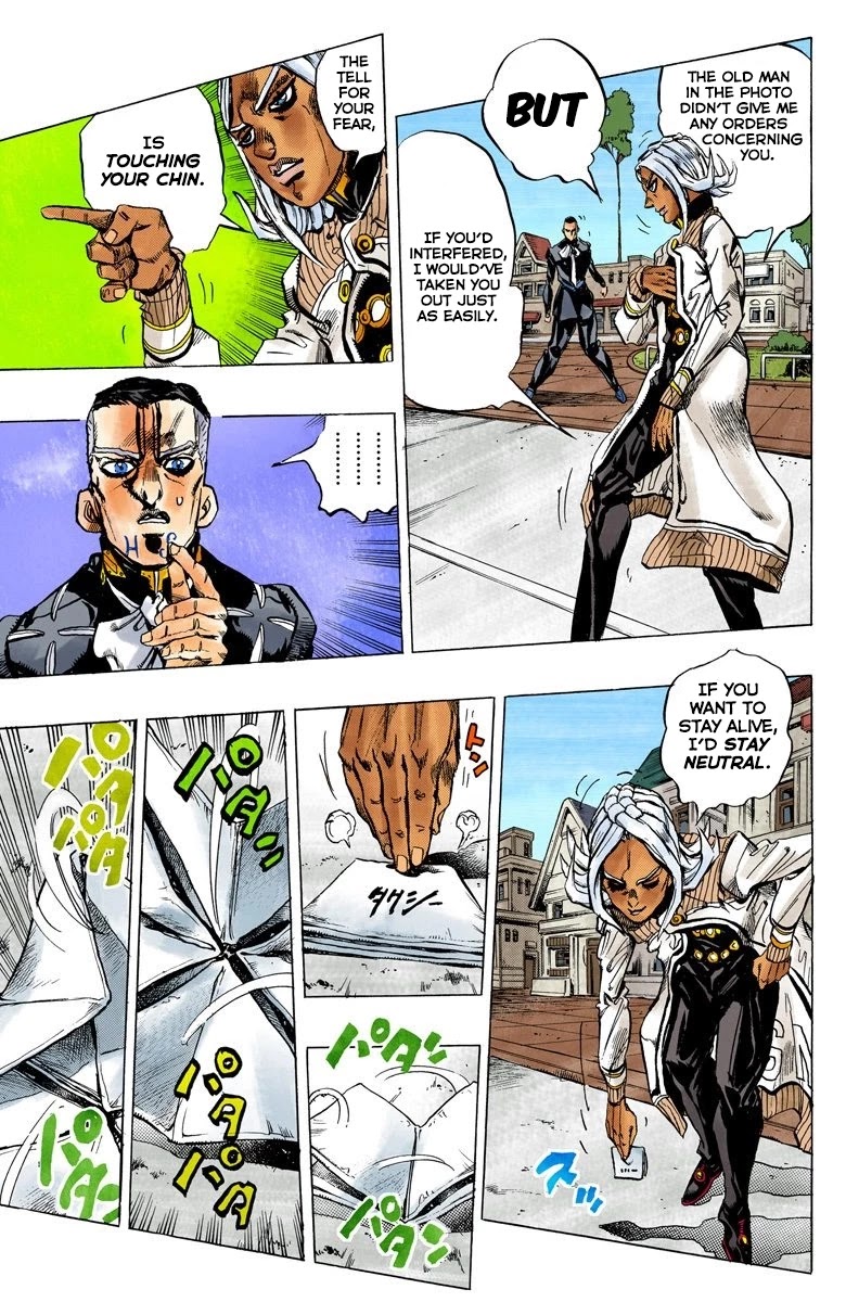 JoJo's Bizarre Adventure Part 4 - Diamond is Unbreakable (Official Colored) chapter 142 page 13