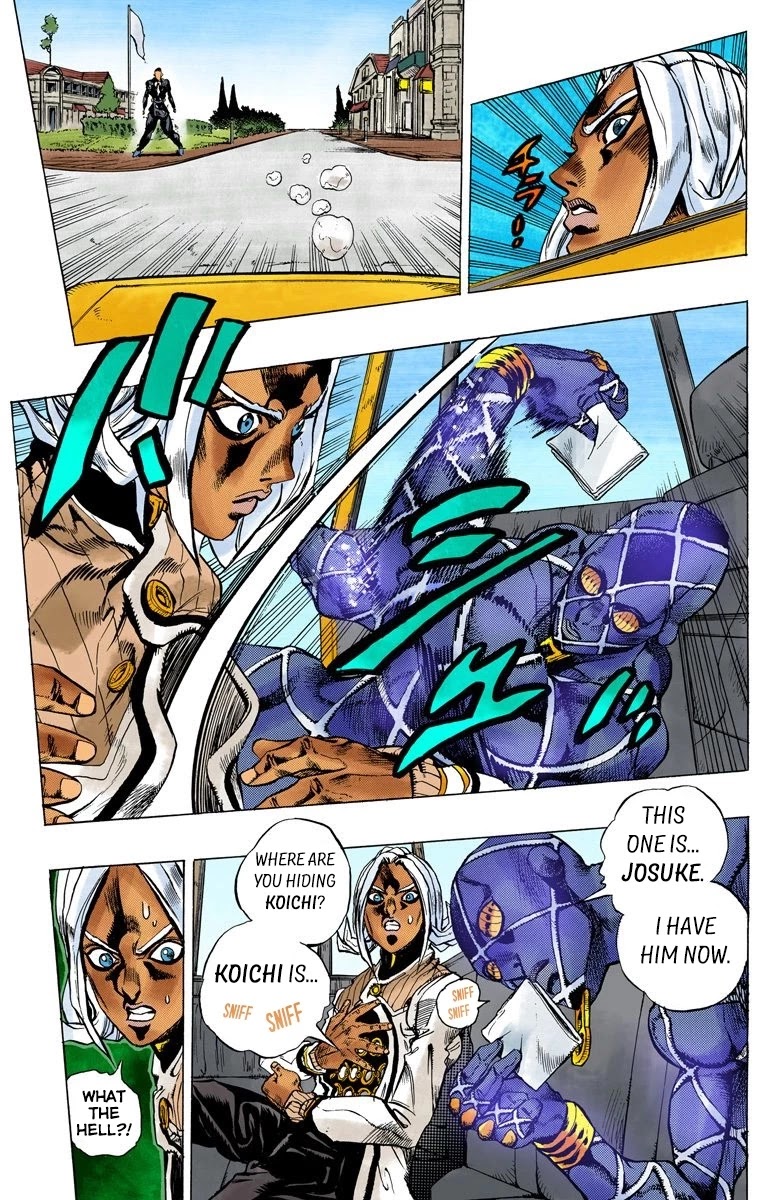 JoJo's Bizarre Adventure Part 4 - Diamond is Unbreakable (Official Colored) chapter 142 page 17