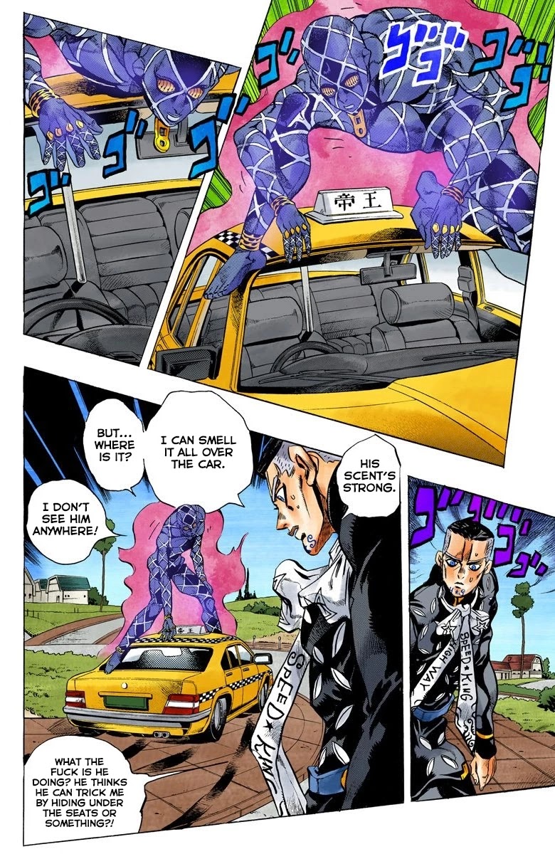 JoJo's Bizarre Adventure Part 4 - Diamond is Unbreakable (Official Colored) chapter 143 page 10