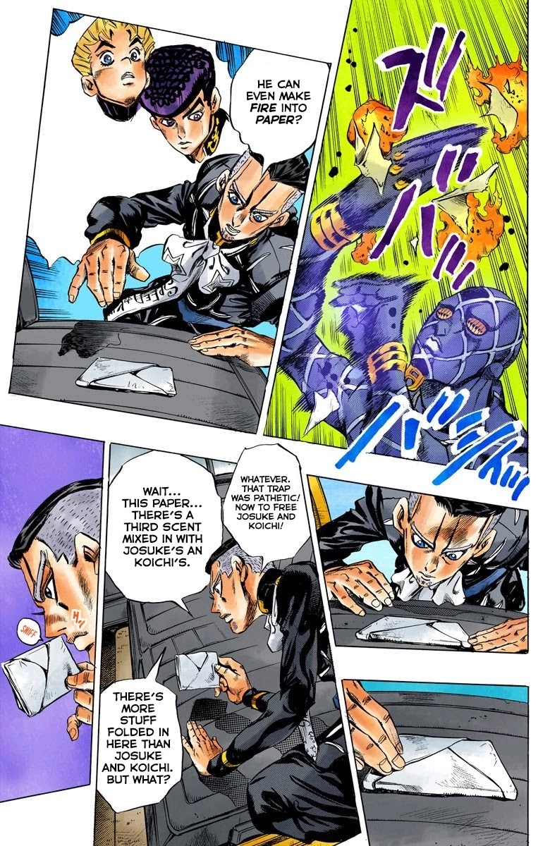 JoJo's Bizarre Adventure Part 4 - Diamond is Unbreakable (Official Colored) chapter 143 page 15