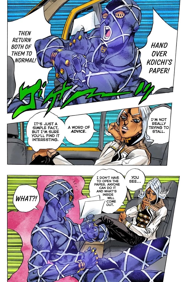 JoJo's Bizarre Adventure Part 4 - Diamond is Unbreakable (Official Colored) chapter 143 page 4