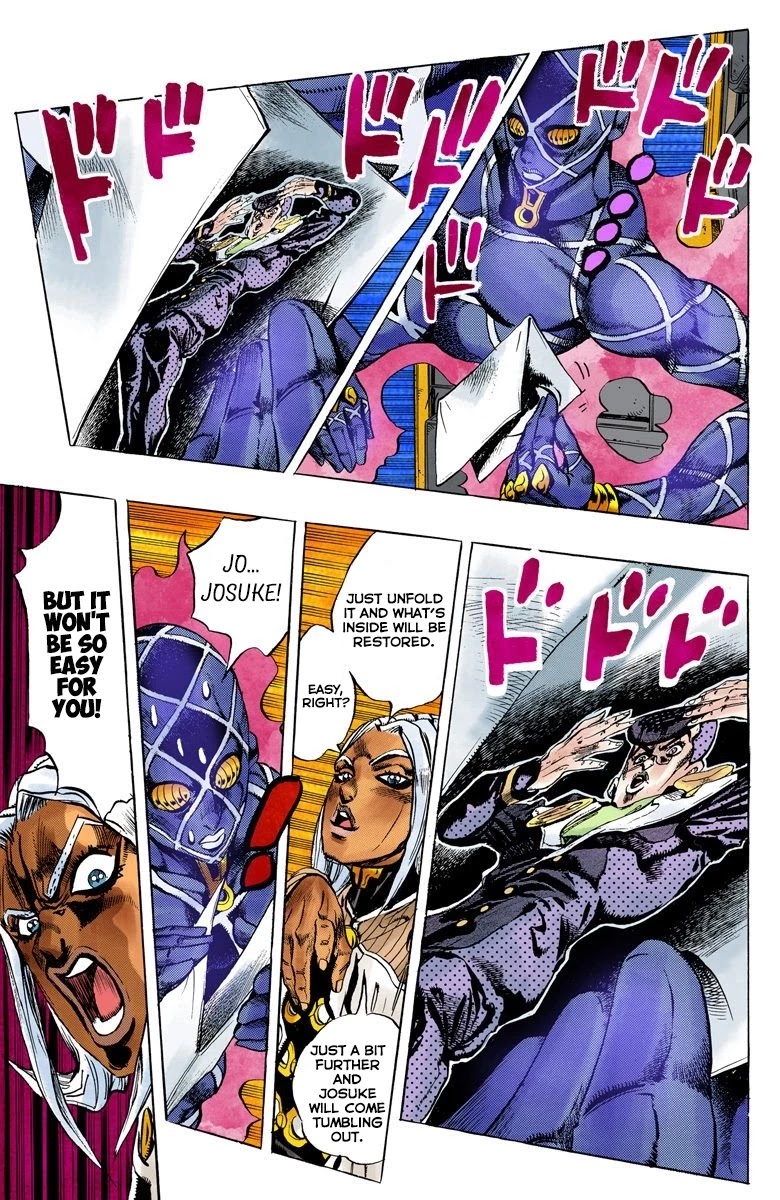 JoJo's Bizarre Adventure Part 4 - Diamond is Unbreakable (Official Colored) chapter 143 page 5