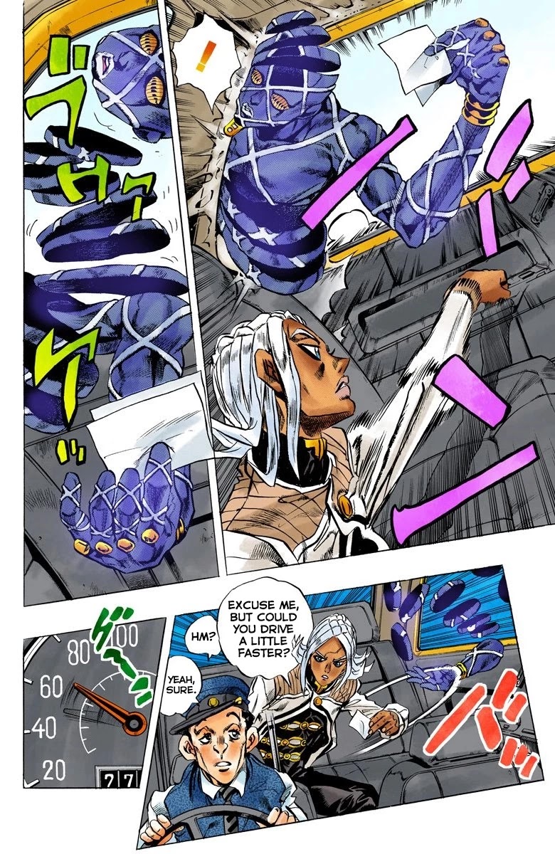 JoJo's Bizarre Adventure Part 4 - Diamond is Unbreakable (Official Colored) chapter 143 page 6