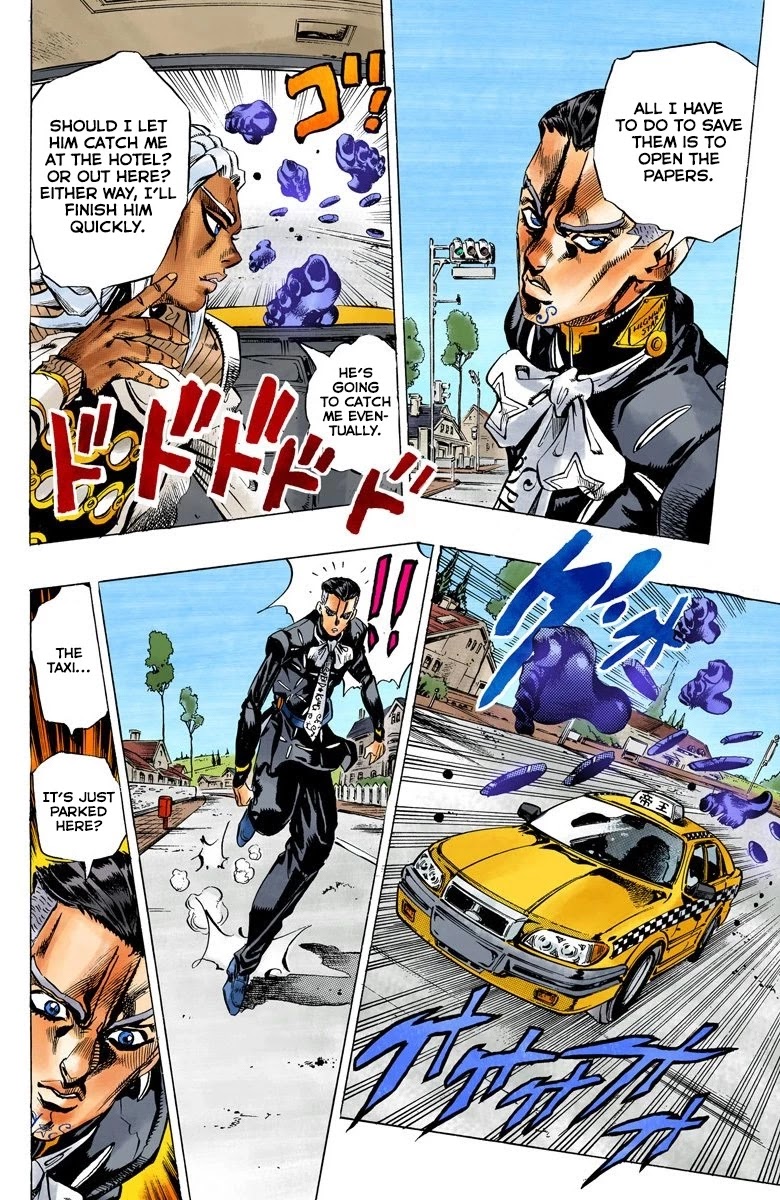 JoJo's Bizarre Adventure Part 4 - Diamond is Unbreakable (Official Colored) chapter 143 page 8