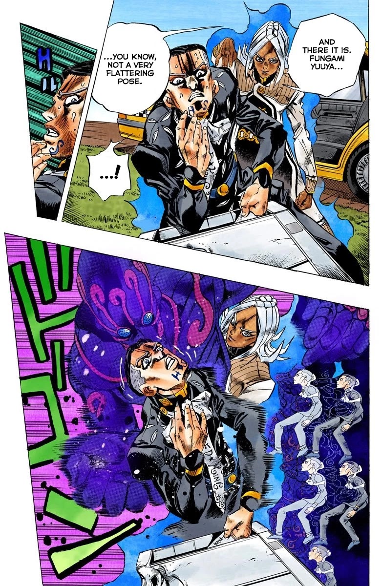 JoJo's Bizarre Adventure Part 4 - Diamond is Unbreakable (Official Colored) chapter 144 page 10