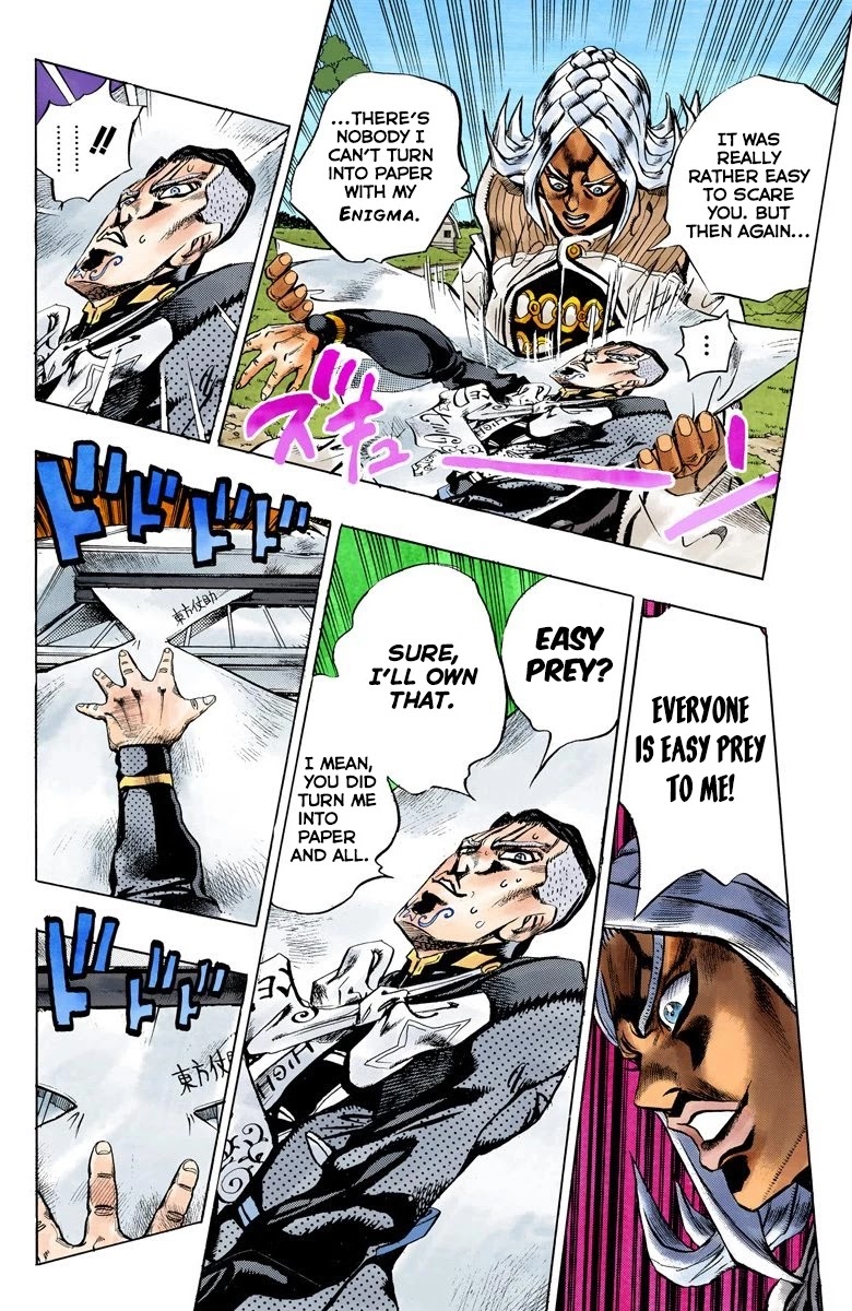 JoJo's Bizarre Adventure Part 4 - Diamond is Unbreakable (Official Colored) chapter 144 page 11