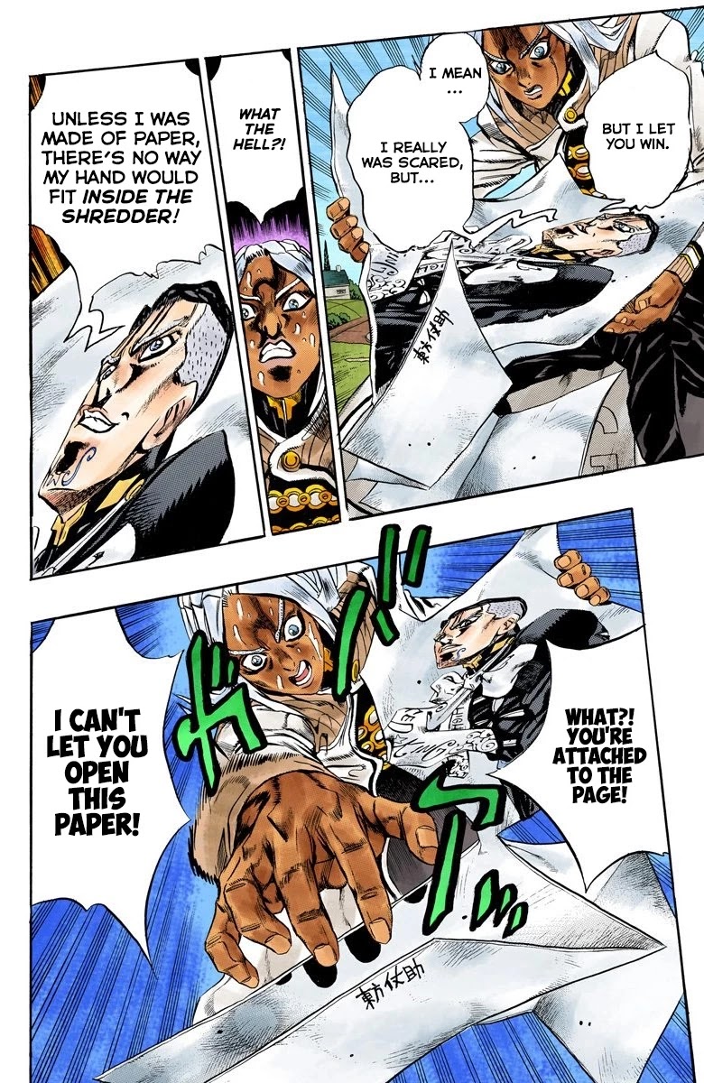 JoJo's Bizarre Adventure Part 4 - Diamond is Unbreakable (Official Colored) chapter 144 page 13