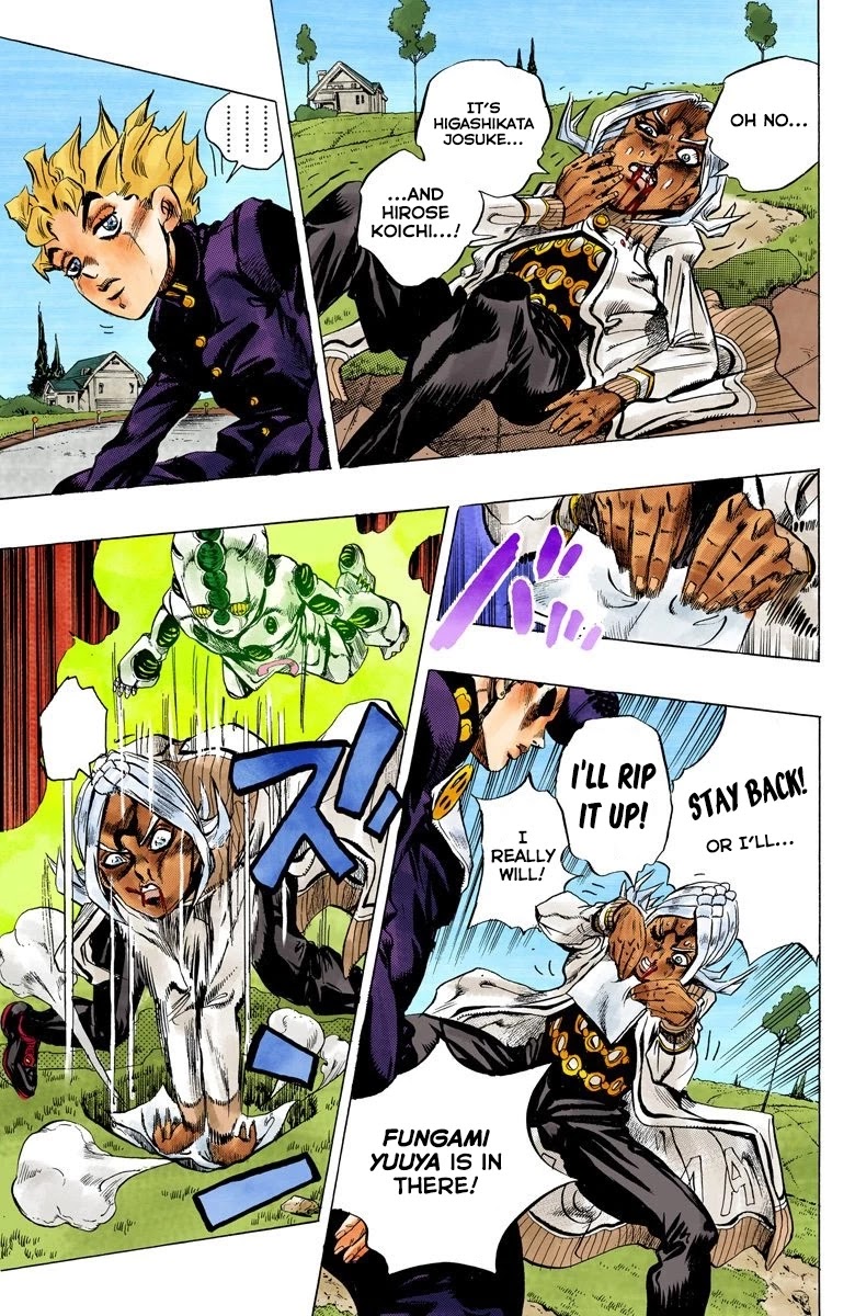 JoJo's Bizarre Adventure Part 4 - Diamond is Unbreakable (Official Colored) chapter 144 page 16