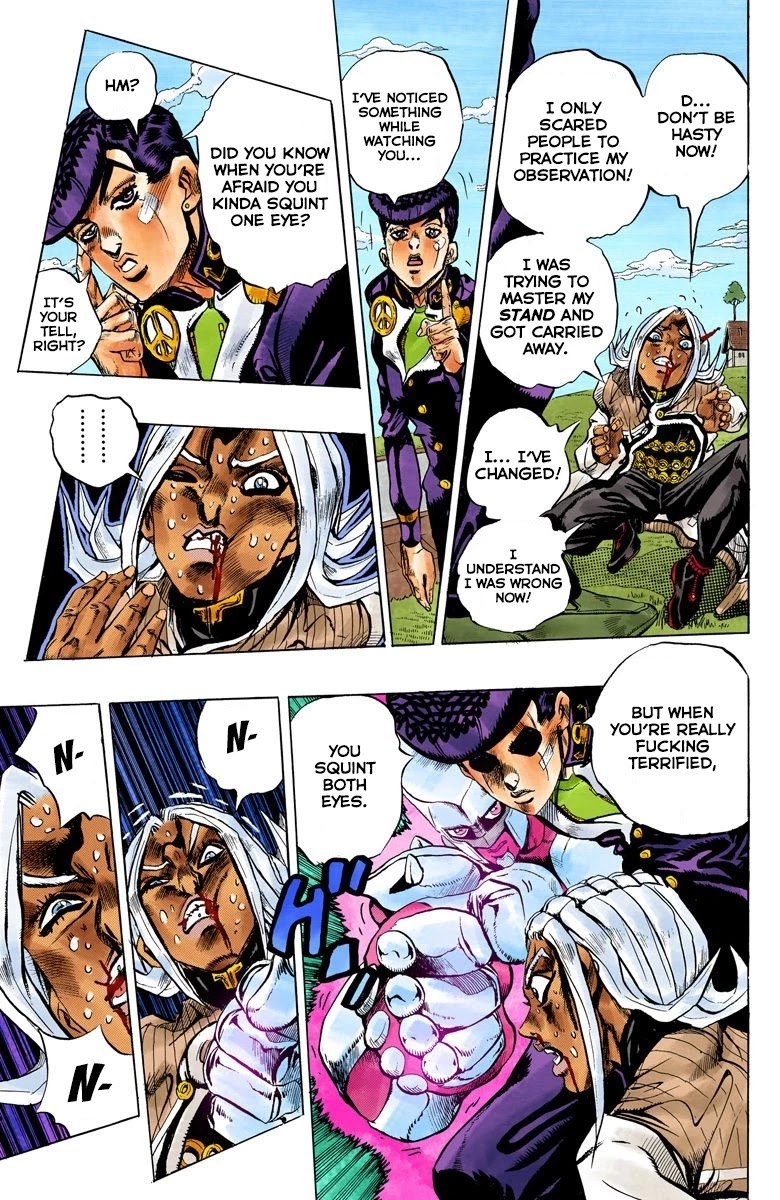 JoJo's Bizarre Adventure Part 4 - Diamond is Unbreakable (Official Colored) chapter 144 page 18