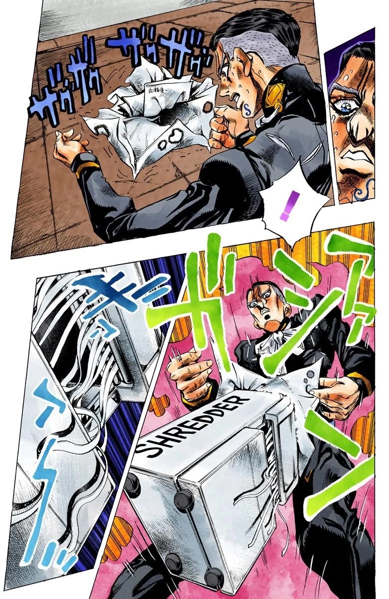 JoJo's Bizarre Adventure Part 4 - Diamond is Unbreakable (Official Colored) chapter 144 page 6