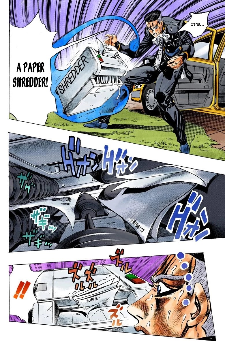 JoJo's Bizarre Adventure Part 4 - Diamond is Unbreakable (Official Colored) chapter 144 page 7