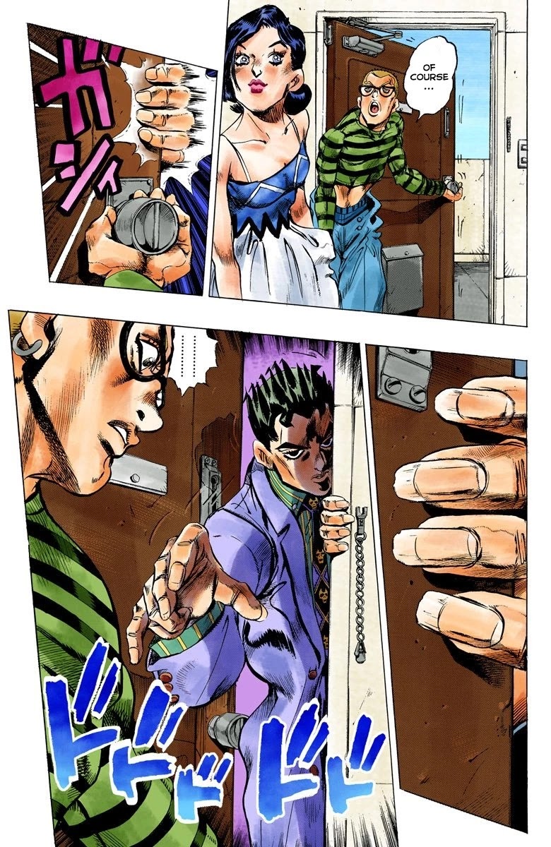 JoJo's Bizarre Adventure Part 4 - Diamond is Unbreakable (Official Colored) chapter 145 page 10