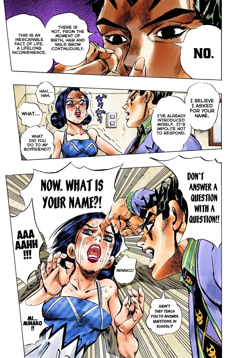 JoJo's Bizarre Adventure Part 4 - Diamond is Unbreakable (Official Colored) chapter 145 page 13