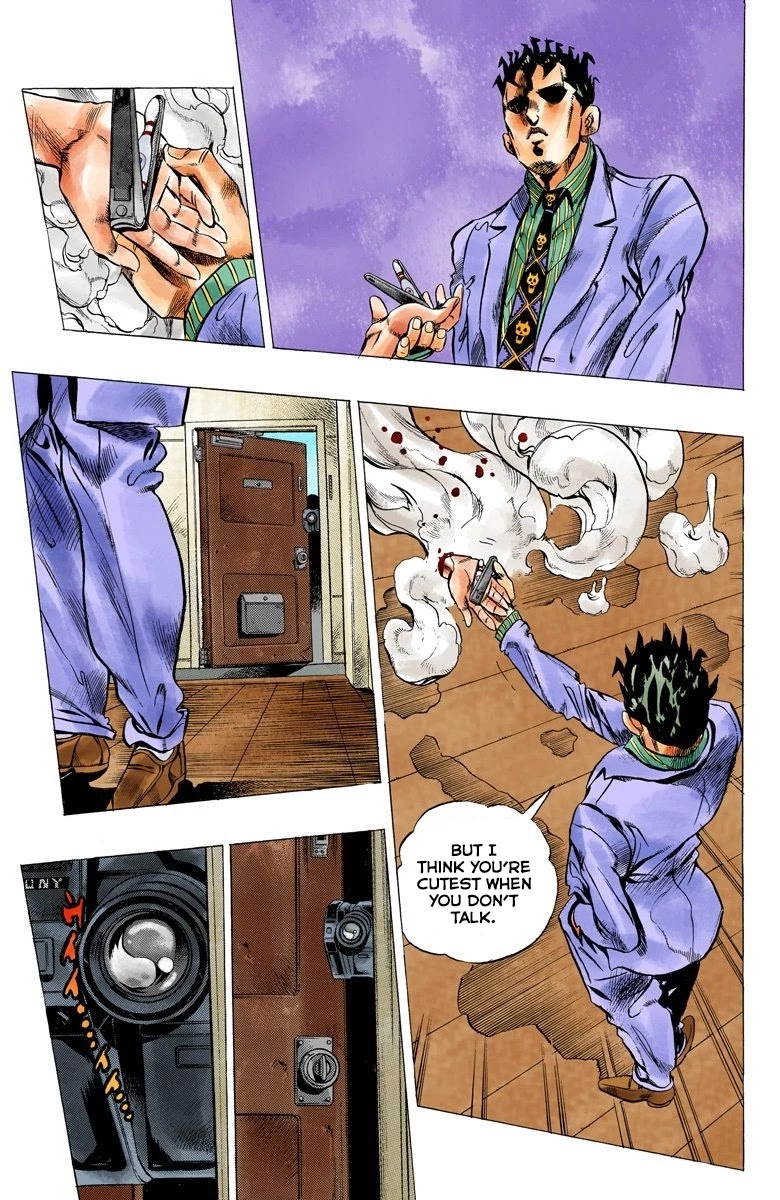 JoJo's Bizarre Adventure Part 4 - Diamond is Unbreakable (Official Colored) chapter 145 page 17