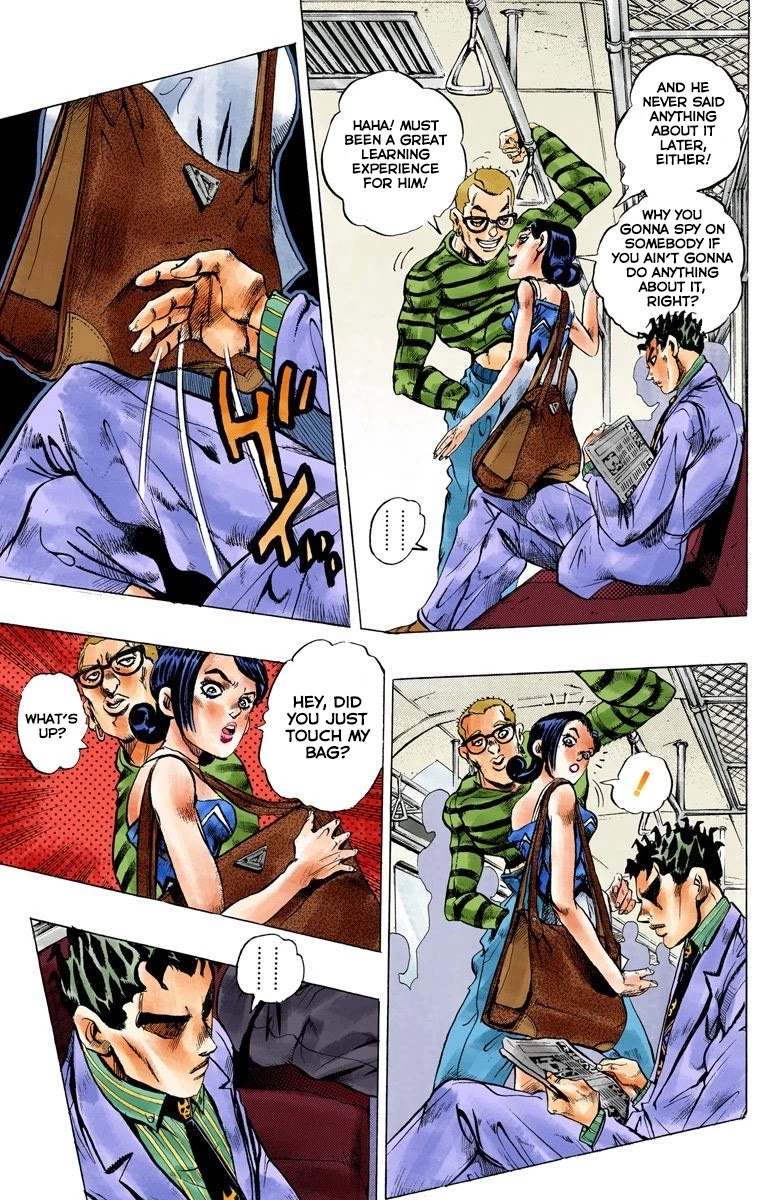 JoJo's Bizarre Adventure Part 4 - Diamond is Unbreakable (Official Colored) chapter 145 page 6