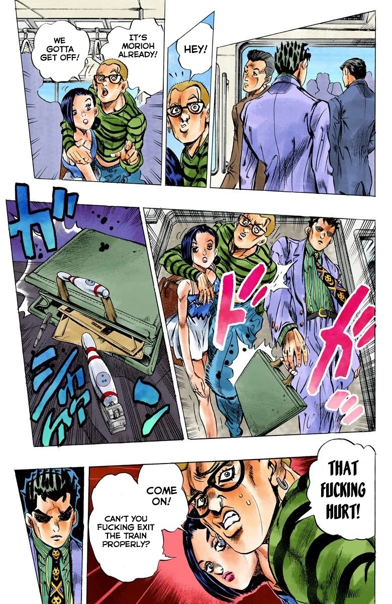 JoJo's Bizarre Adventure Part 4 - Diamond is Unbreakable (Official Colored) chapter 145 page 8