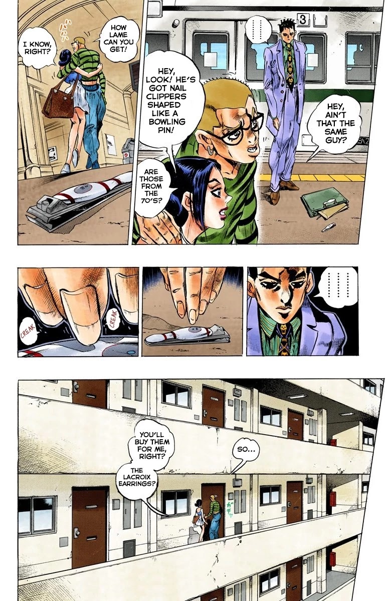 JoJo's Bizarre Adventure Part 4 - Diamond is Unbreakable (Official Colored) chapter 145 page 9