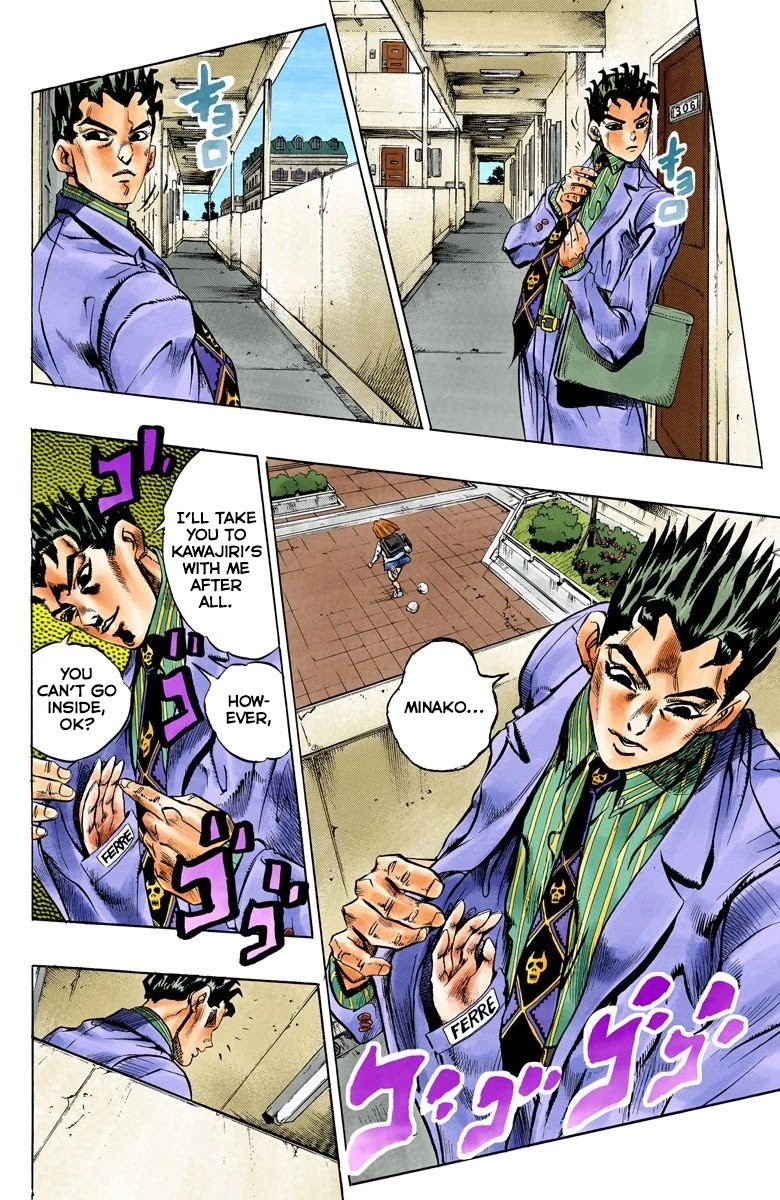 JoJo's Bizarre Adventure Part 4 - Diamond is Unbreakable (Official Colored) chapter 146 page 3