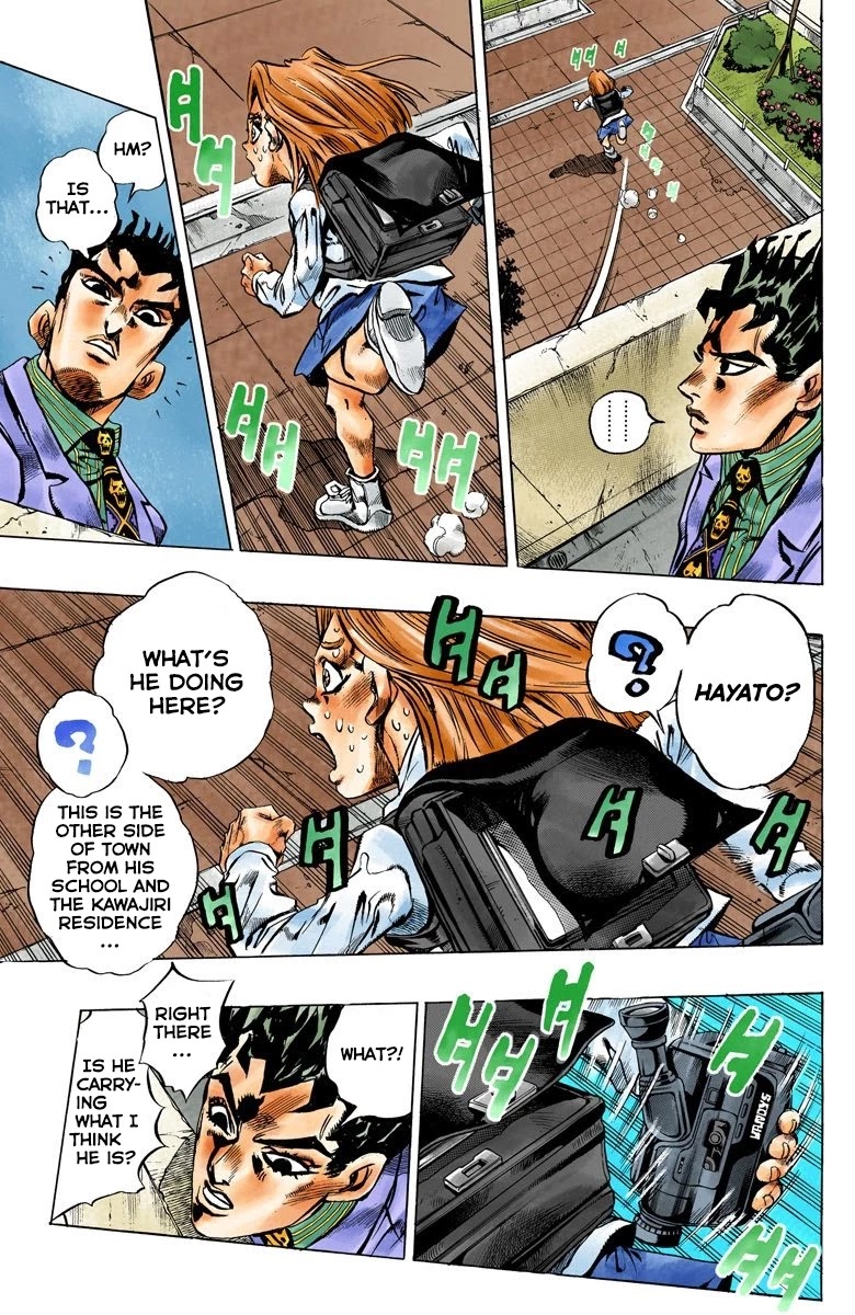 JoJo's Bizarre Adventure Part 4 - Diamond is Unbreakable (Official Colored) chapter 146 page 4