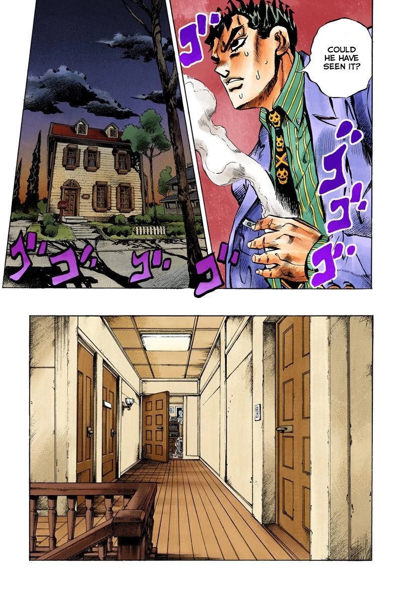 JoJo's Bizarre Adventure Part 4 - Diamond is Unbreakable (Official Colored) chapter 146 page 6