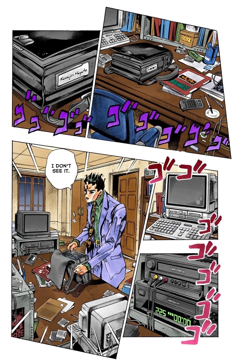 JoJo's Bizarre Adventure Part 4 - Diamond is Unbreakable (Official Colored) chapter 146 page 7